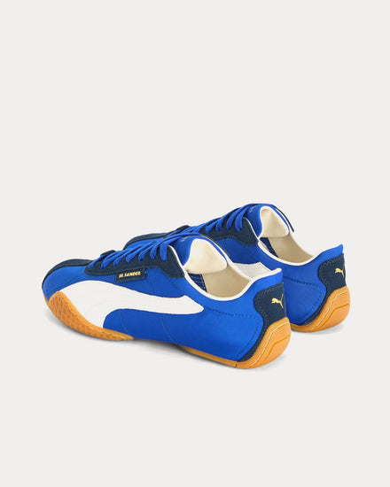 Puma x Jil Sander K-Street Electric Blue / Club Navy / Warm White Low Top Sneakers - 4