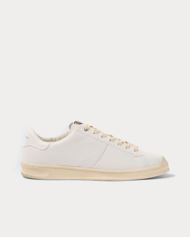 Jil Sander Leather White Low Top Sneakers