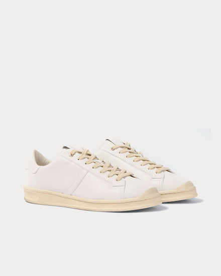 Jil Sander Leather White Low Top Sneakers - 5