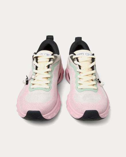 Jimmy Choo Diamond Run V Moon / Rose  Low Top Sneakers - 2