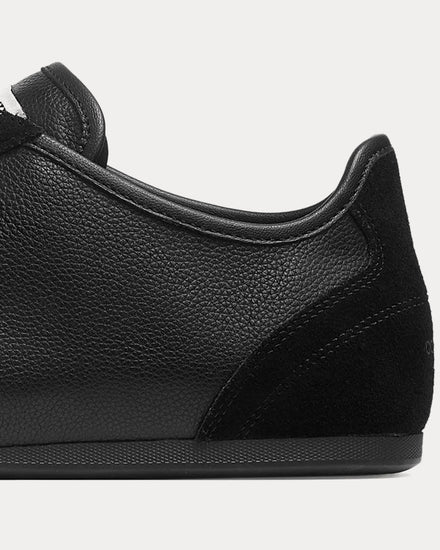 Jimmy Choo Sunny Leather & Suede Black Low Top Sneakers - 5