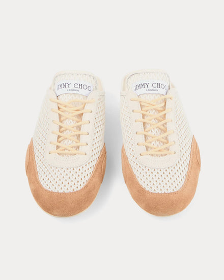 Jimmy Choo Sunny Latte / Toffee Mix Mules - 2