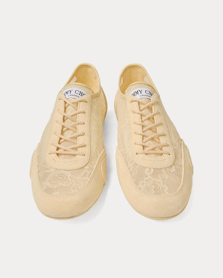 Jimmy Choo Sunny Leather Corn Low Top Sneakers - 2