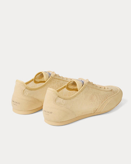 Jimmy Choo Sunny Leather Corn Low Top Sneakers - 4