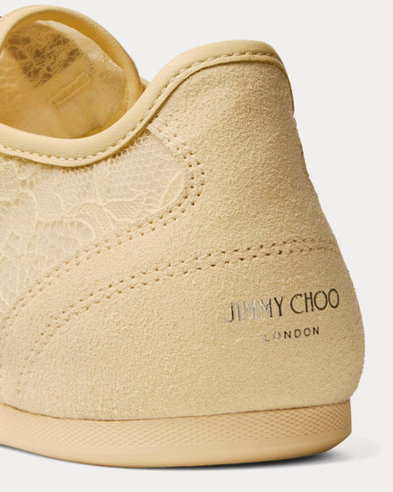 Jimmy Choo Sunny Leather Corn Low Top Sneakers - 5
