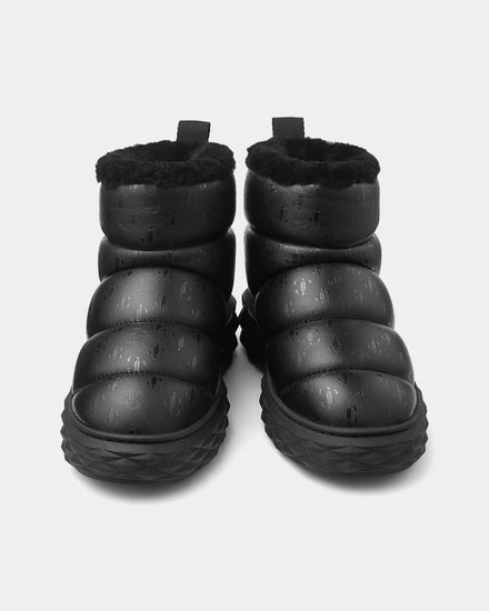 Jimmy Choo Xan Nappa Leather Black Boots - 2