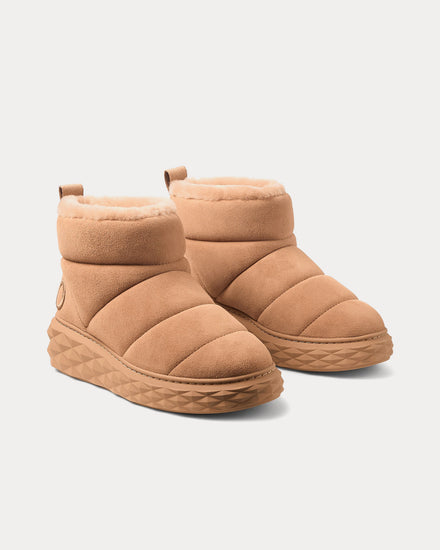 Jimmy Choo Xan Suede with Shearling Toffee / Toffee Boots - 3