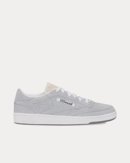 Reebok x Jjjjound Club C 85 Suede Cold Grey Low Top Sneakers - 1