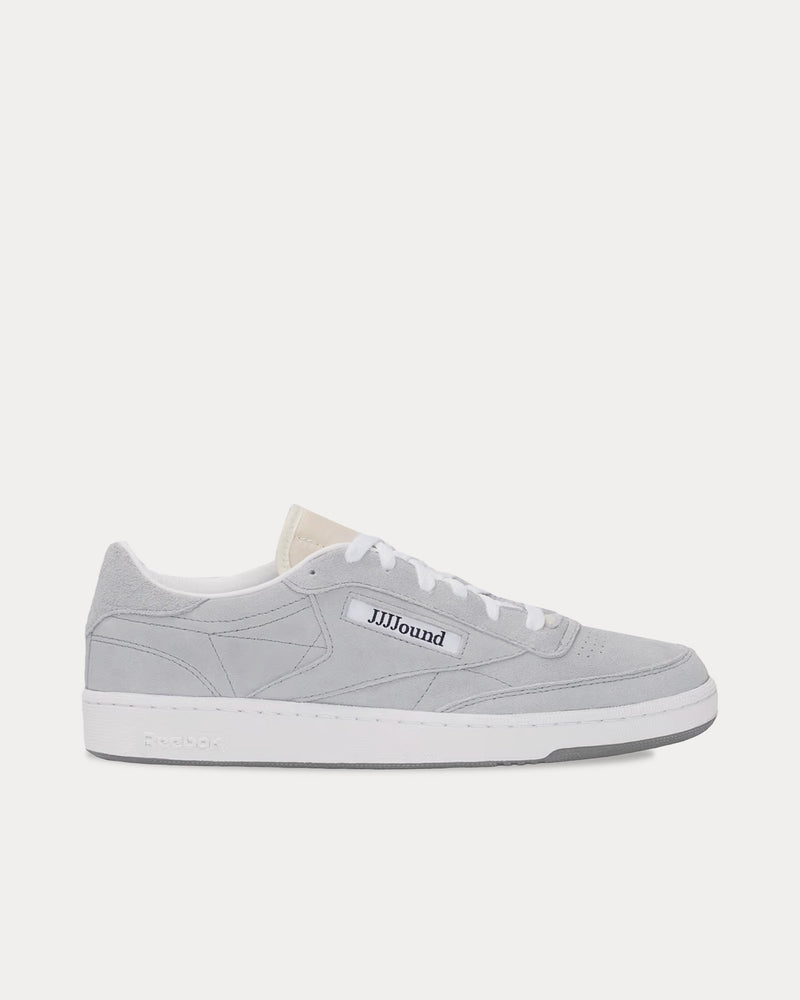 Reebok x Jjjjound Club C 85 Suede Cold Grey Low Top Sneakers - 1