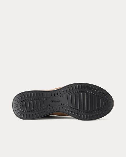 John Lobb Laced Stream Brown Low Top Sneakers - 4
