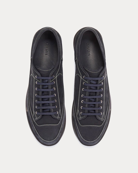 John Lobb Leather Midnight Low Top Sneakers - 2