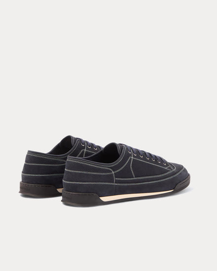 John Lobb Leather Midnight Low Top Sneakers - 4