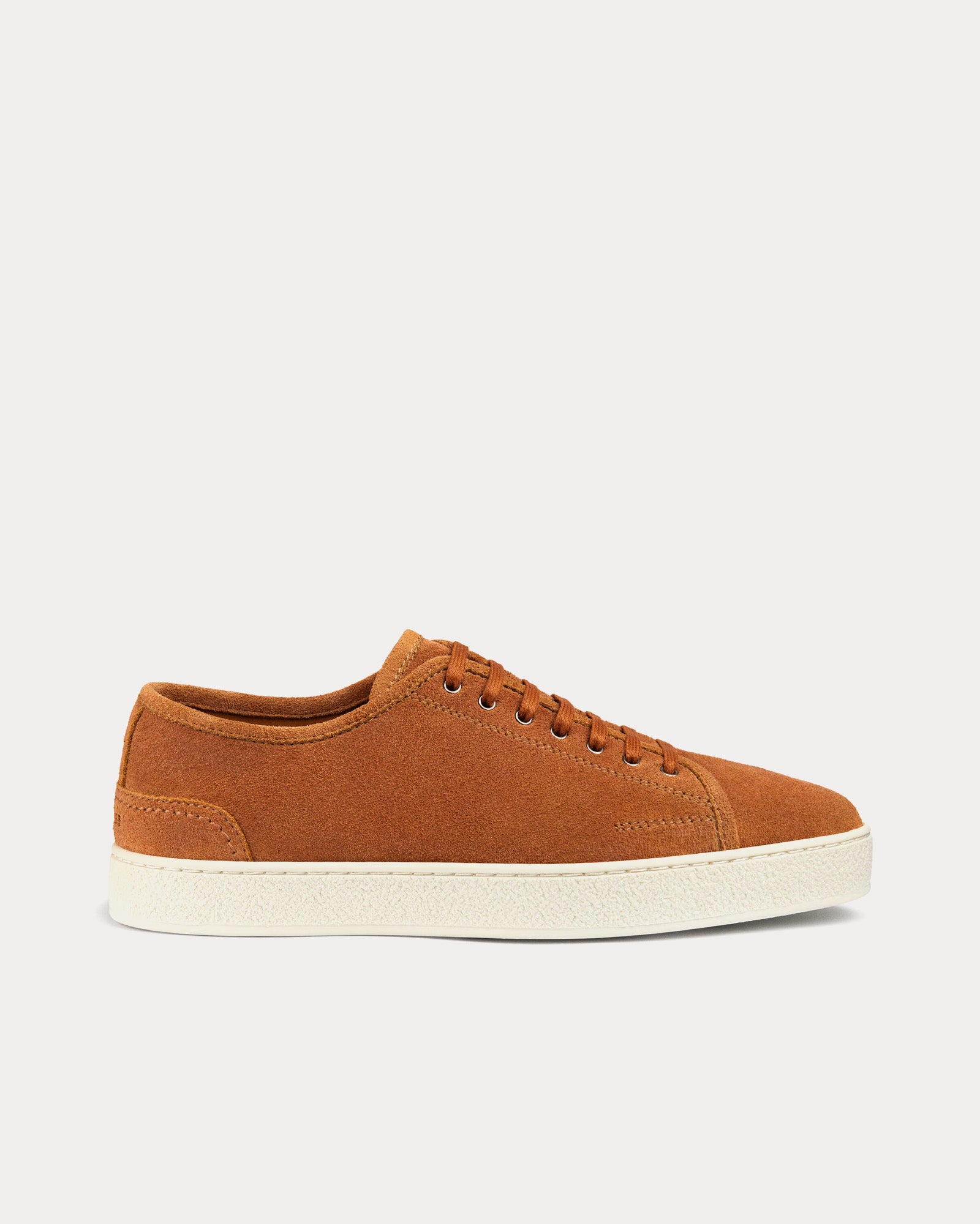 John Lobb - Stockwell Suede Cider Low Top Sneakers