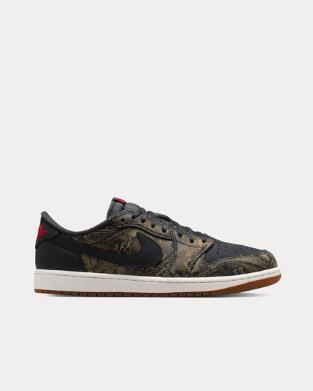Jordan Air Jordan 1 Low 'Laser' Black / Varsity Red Low Top Sneakers - 1