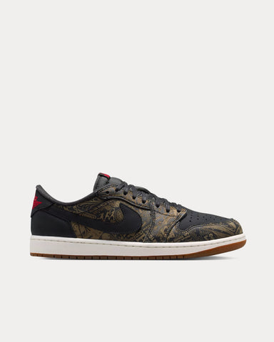 Jordan Air Jordan 1 Low 'Laser' Black / Varsity Red Low Top Sneakers