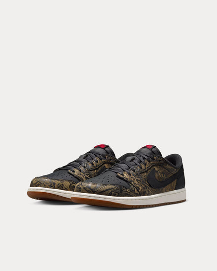 Jordan Air Jordan 1 Low 'Laser' Black / Varsity Red Low Top Sneakers - 3