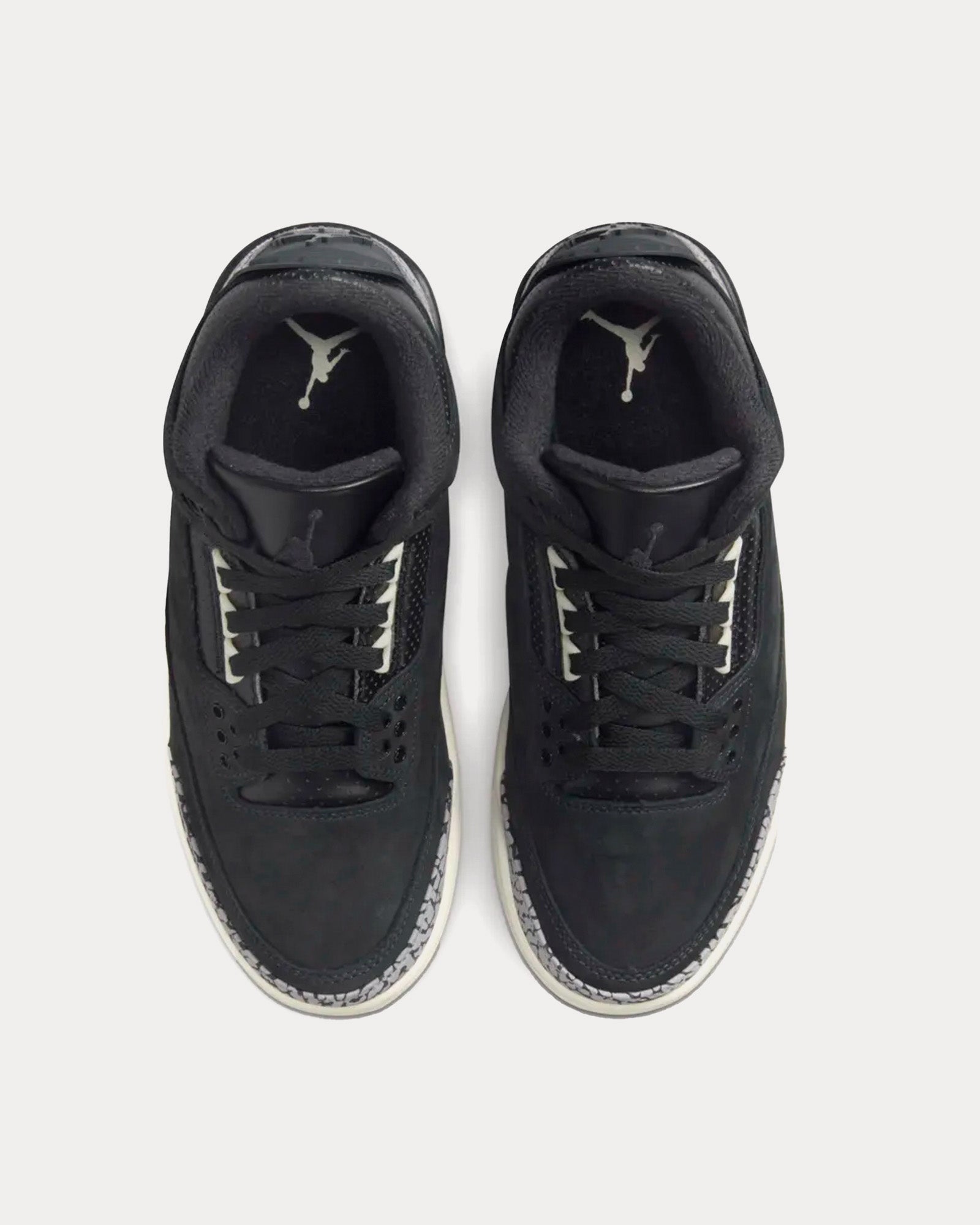 Jordan - Air Jordan 3 Retro 'Off Noir' High Top Sneakers