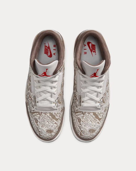 Jordan Air Jordan 3 'Laser' Phantom / Sail High Top Sneakers - 2