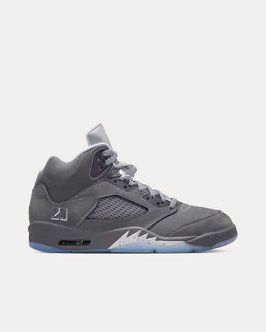 Jordan Air Jordan 5 Retro Light Graphite / Wolf Grey High Top Sneakers