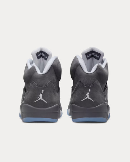 Jordan Air Jordan 5 Retro Light Graphite / Wolf Grey High Top Sneakers - 4