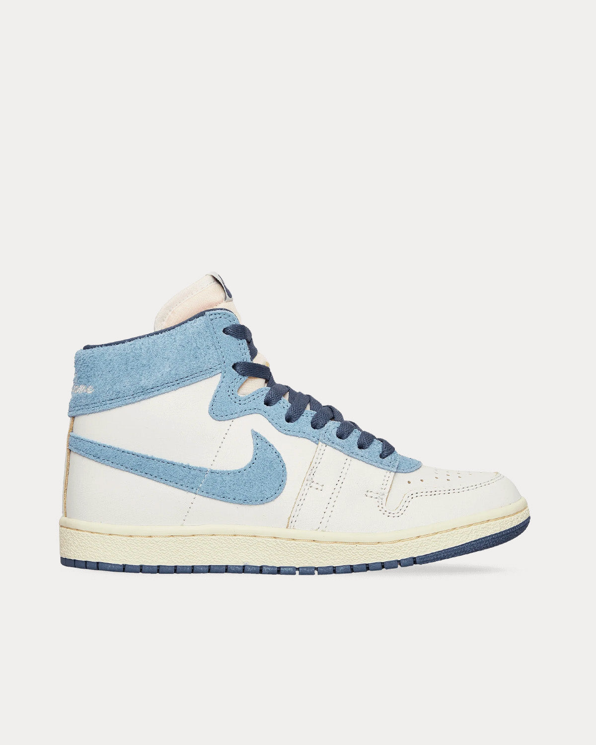Jordan - Air Ship 'Lucky Shorts' Summit White / Diffused Blue High Top Sneakers
