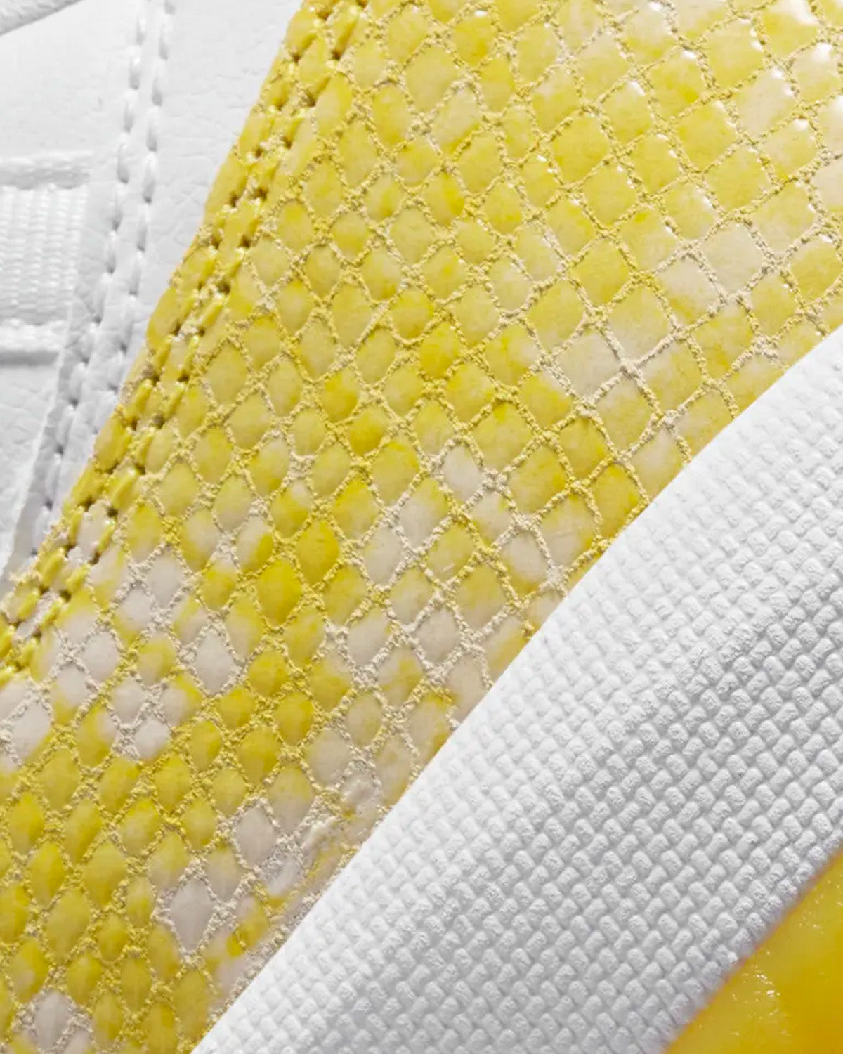Jordan - Air Jordan 11 Yellow Snakeskin Low Top Sneakers