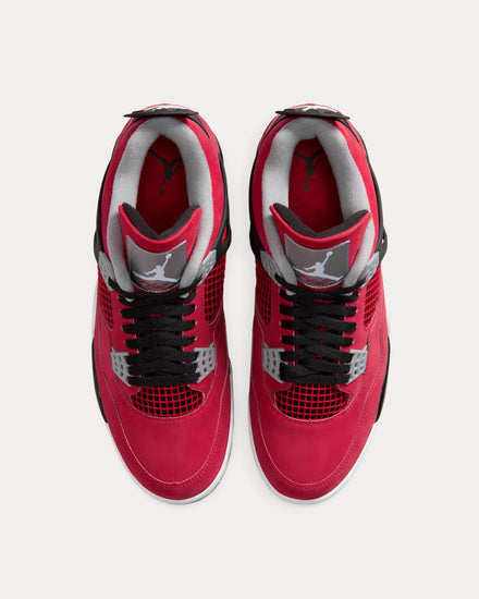 Jordan Air Jordan 4 'Toro Bravo' Fire Red / Black High Top Sneakers - 2