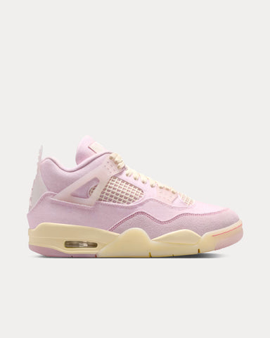 Jordan Air Jordan 4 Pearl Pink /  Iced Carmine High Top Sneakers
