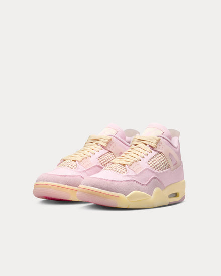 Jordan Air Jordan 4 Pearl Pink /  Iced Carmine High Top Sneakers - 3