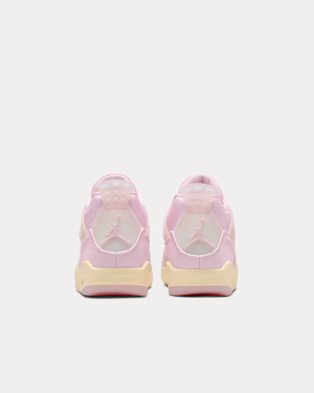 Jordan Air Jordan 4 Pearl Pink /  Iced Carmine High Top Sneakers - 4