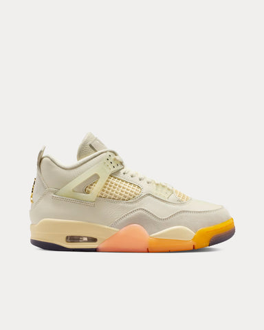 Jordan Air Jordan 4 'Birds of Paradise' Coconut Milk / Bright Mango High Top Sneakers