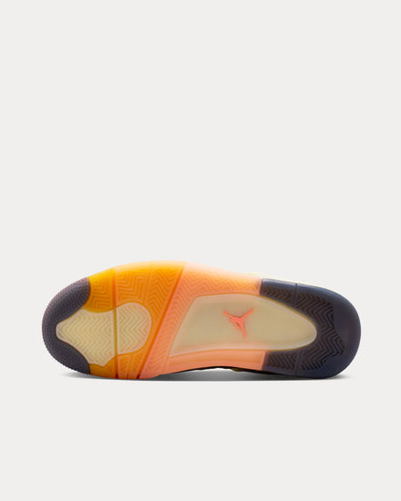 Jordan Air Jordan 4 'Birds of Paradise' Coconut Milk / Bright Mango High Top Sneakers - 5