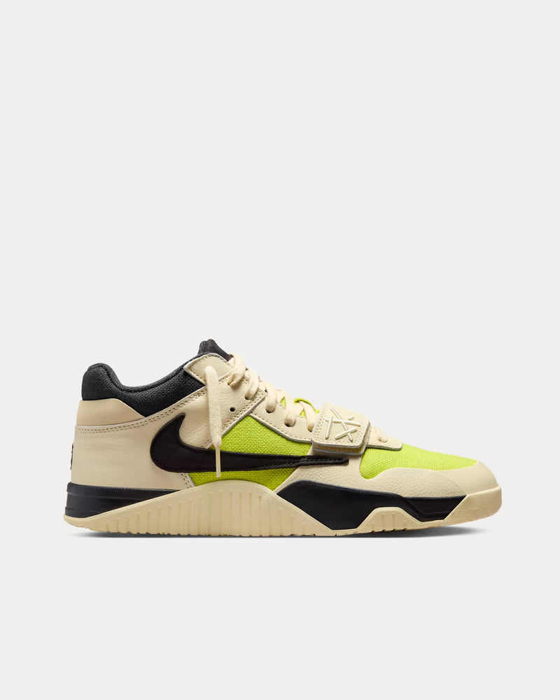 Jordan x Travis Scott CJ1 T-Rexx Bright Cactus Low Top Sneakers - 1