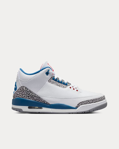 Jordan Air Jordan 3 True Blue High Top Sneakers