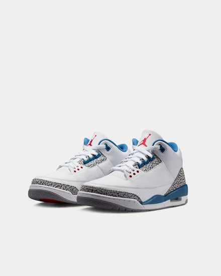 Jordan Air Jordan 3 True Blue High Top Sneakers - 3