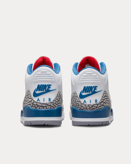 Jordan Air Jordan 3 True Blue High Top Sneakers - 4