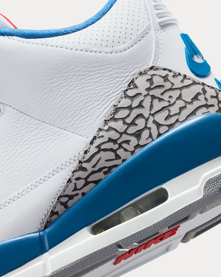 Jordan Air Jordan 3 True Blue High Top Sneakers - 6