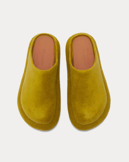 JW Anderson Bumper-Tube Platform Loafers Lime Slip Ons - 2