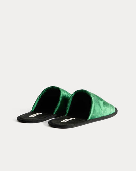 JW Anderson Close Toe Emerald Slides - 3