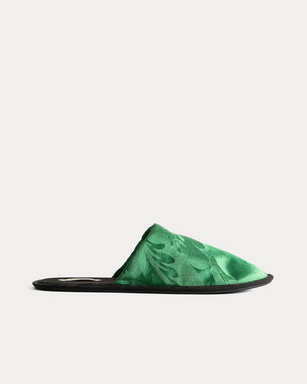 JW Anderson Close Toe Emerald Slides - 1