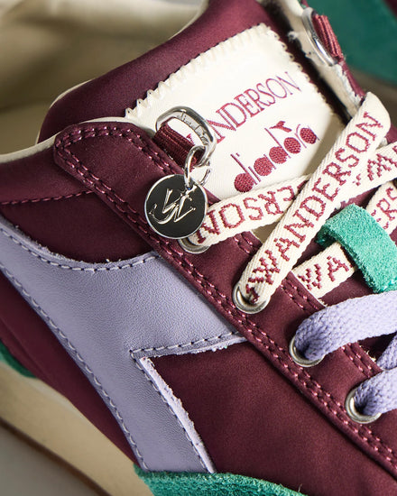 JW Anderson x Diadora Equipe Empire Red Low Top Sneakers - 5