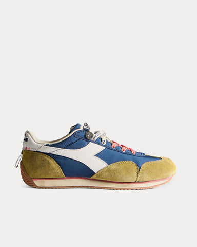 JW Anderson x Diadora Equipe Navy Peony Low Top Sneakers