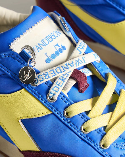 JW Anderson x Diadora Equipe Princess Blue Low Top Sneakers - 5