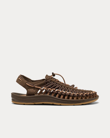 Keen Uneek Dark Earth / Chipmunk Sneaker Sandals