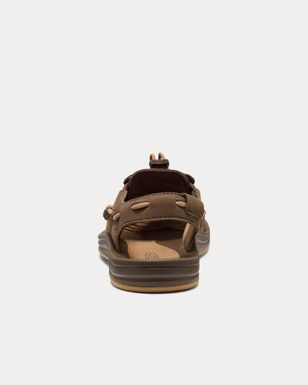 Keen Uneek Dark Earth / Chipmunk Sneaker Sandals - 4