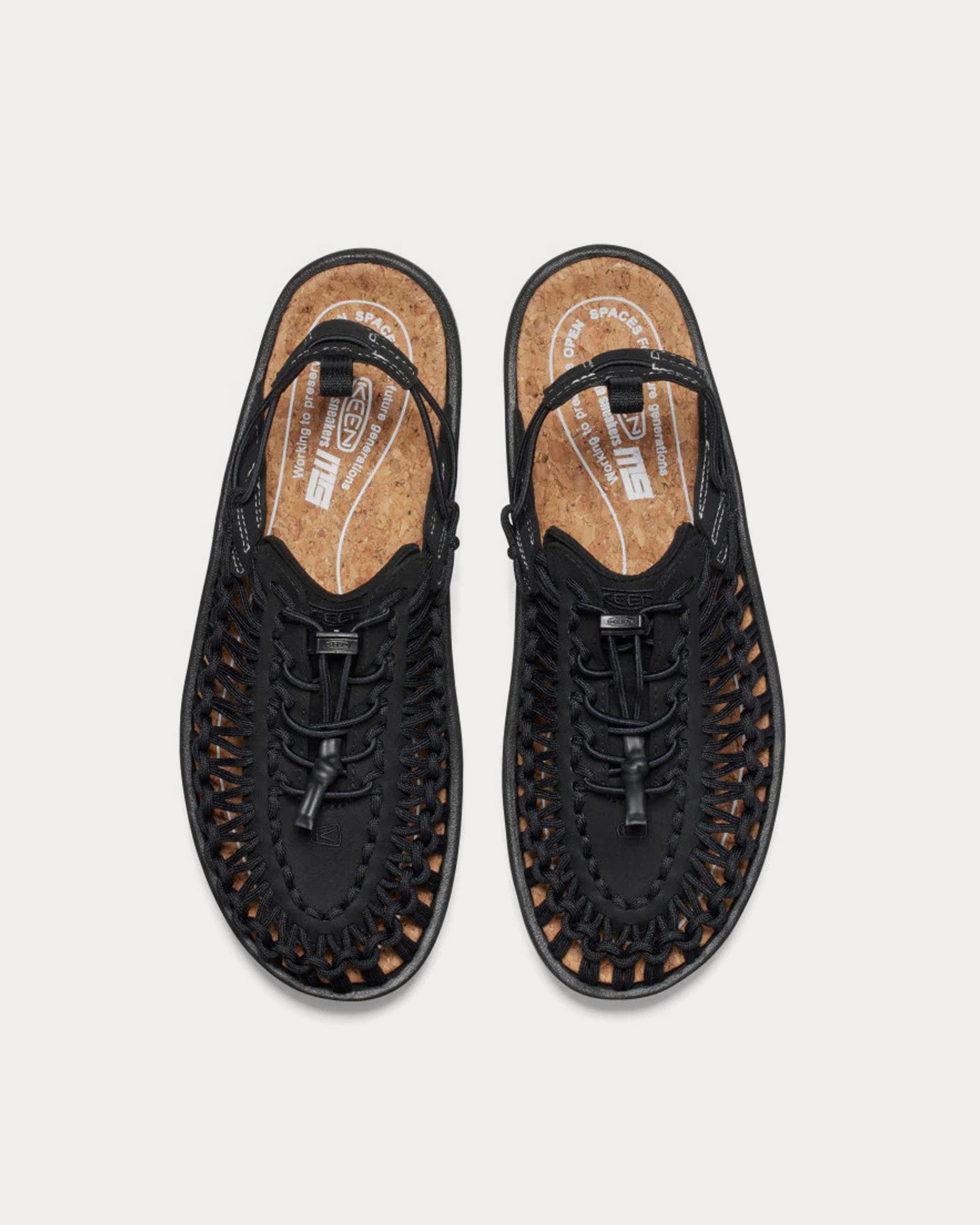 Keen x Mita - Uneek II Convertible Black Sandals