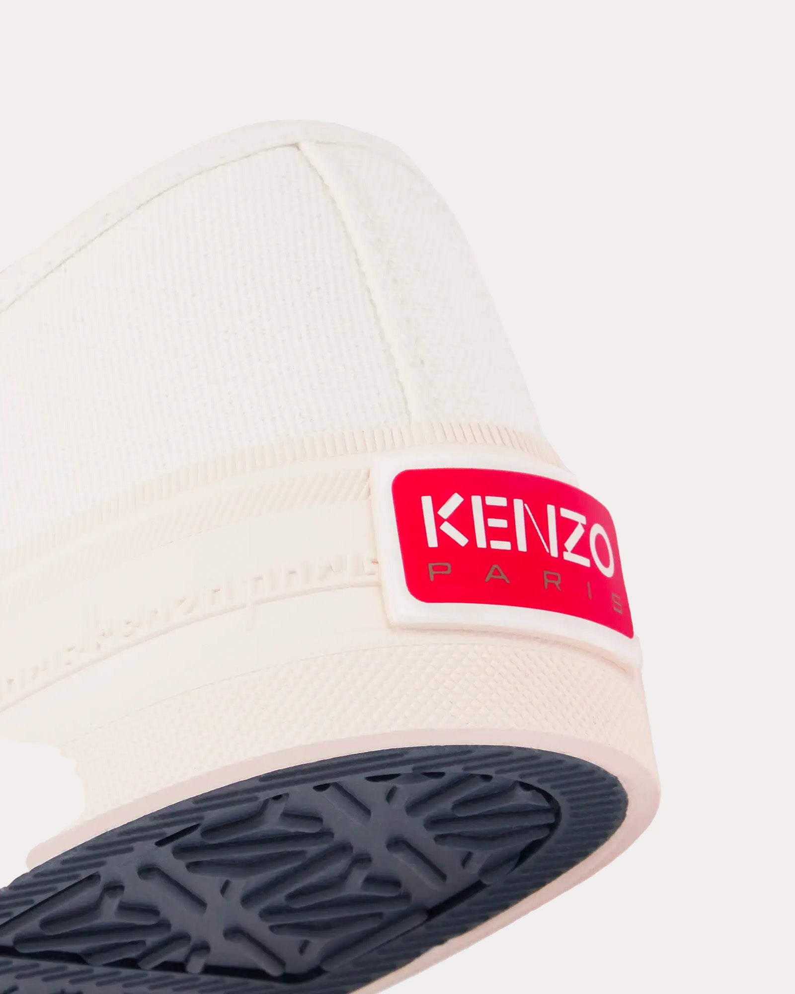 Kenzo - Kenzo Foxy Canvas White Low Top Sneakers