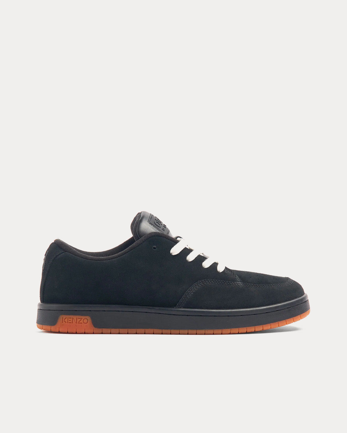 Kenzo - Dome Suede Black Low Top Sneakers