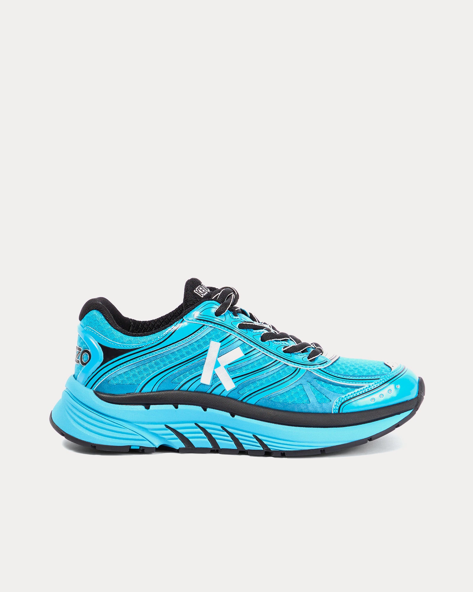 Kenzo - Pace Tech Runner Duck Blue Low Top Sneakers