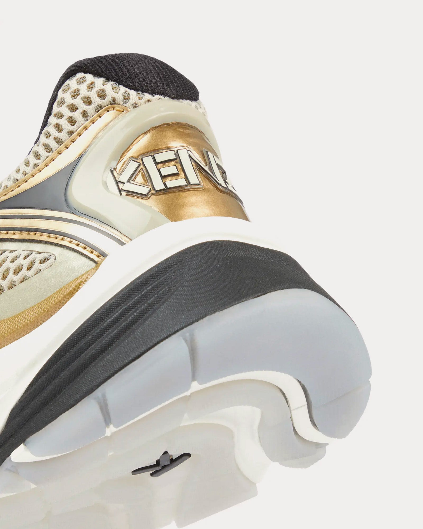 Kenzo - Pace Tech Runner Gold Low Top Sneakers